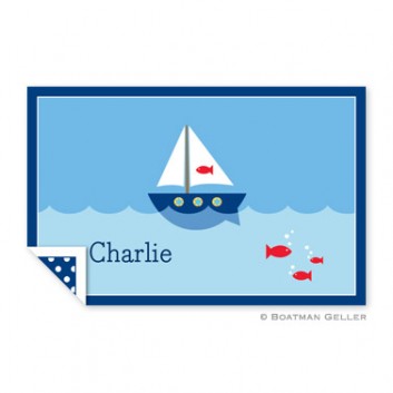 Plate-Sailboat 1 Plate-Sailboat