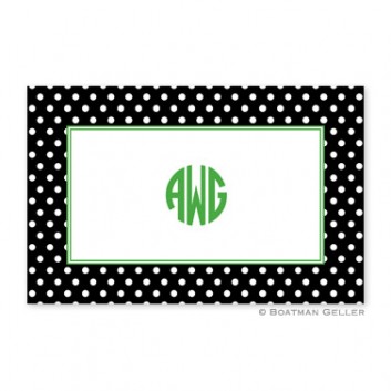 Laminated Placemat – Polka Dot 1 Laminated Placemat - Polka Dot
