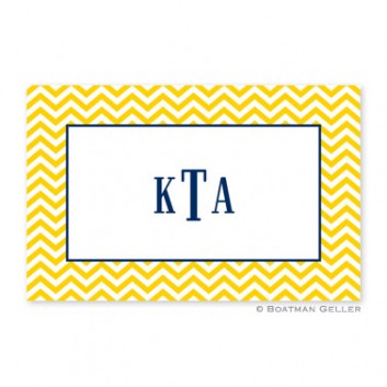 Laminated Placemat – Chevron 1 Laminated Placemat - Chevron