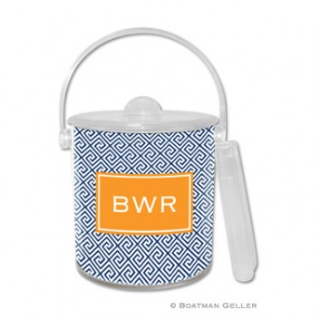 Ice Bucket – Greek Key 1 Ice Bucket - Greek Key