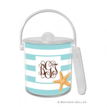 Ice Bucket – Stripe Starfish 1 Ice Bucket - Stripe Starfish