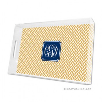 Lucite Tray – Stella Gold 1 Lucite Tray - Stella Gold