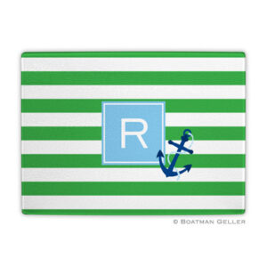 Cutting Board - Stripe Anchor