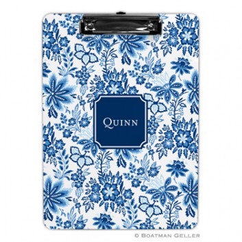 Clipboard – Classic Floral Blue 1 Clipboard - Classic Floral Blue