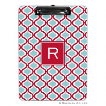 Clipboard – Kate Red & Teal 1 Clipboard - Kate Red & Teal
