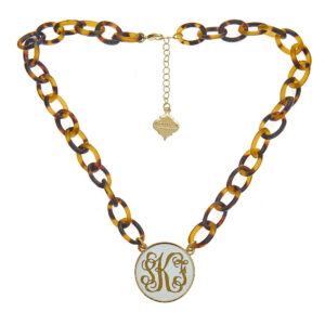 Monogrammed Darby Necklace