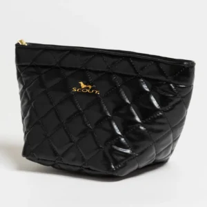 Crown Jewels Pouch (Black quilted)