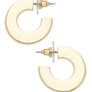 Cali Large Flat Hoop Earrings