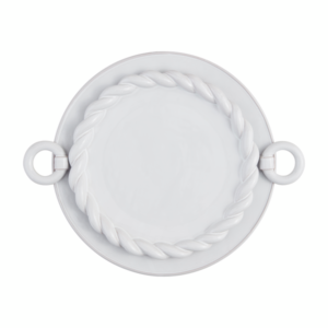 CERAMIC TWISTED NESTED PLATTERS